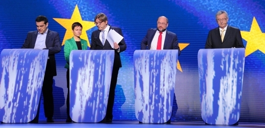 Debatě lídrů hlavních celoevropských politických uskupení dominovala ekonomika.