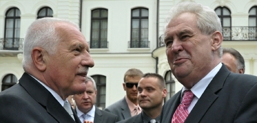 Václav Klaus (vlevo) a Miloš Zeman.