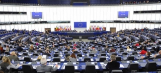 Plénum Evropského parlamanetu.