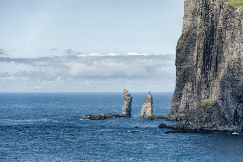 Risin og Kellingin, ostrov Eysturoy, Faerské ostrovy. (Foto: Shutterstock.com)