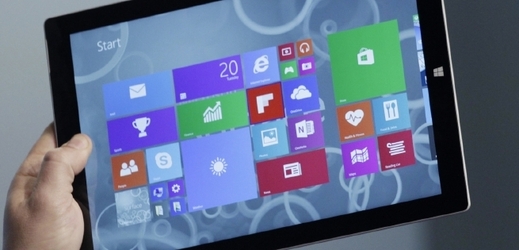 Nový tablet Surface Pro 3 od společnosti Microsoft.