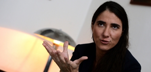 Kubánská disidentka Yoani Sánchezová.
