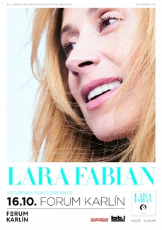 Lara Fabian vystoupí ve společensko-kulturním prostoru Forum Karlín.