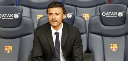 Nový trenér fotbalové Barcelony Luis Enrique.