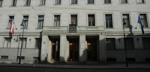 Budova ministerstva financí v Praze.