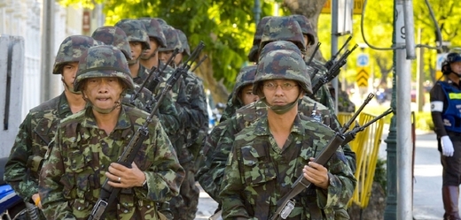 Thajští vojáci.