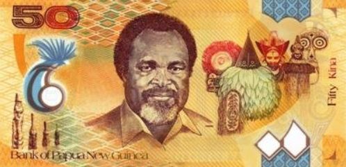 Polymerové bankovky - Papua Nová Guinea.