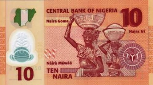 Polymerové bankovky - Nigérie.
