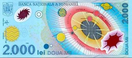 Polymerové bankovky - Rumunsko.