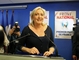 Pravděpodobná vítězka eurovoleb ve Francii Marie Le Penová. (Foto: Remy de la Mauviniere)