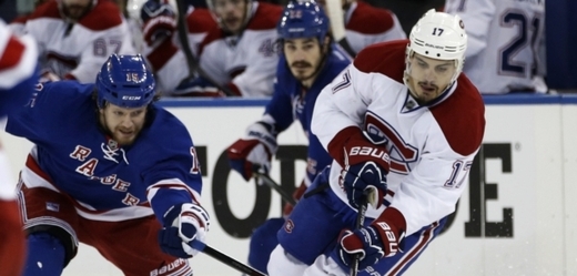 Rangers mohou sérii uzavřít v úterý v Montrealu.
