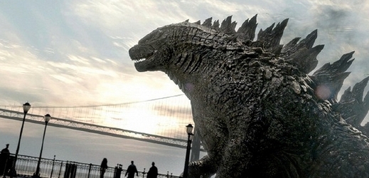 Filmová Godzilla z roku 2014.