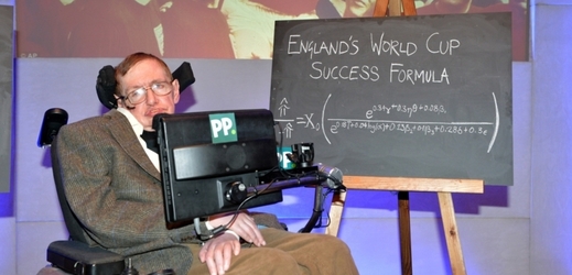 Fyzik Stephen Hawking.