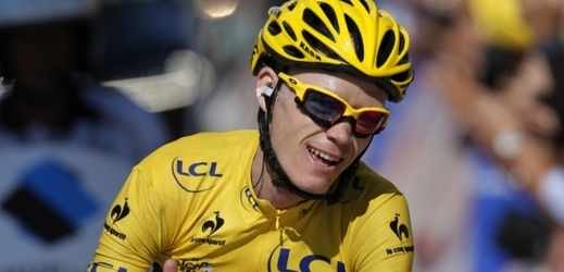 Britský cyklista Chris Froome.