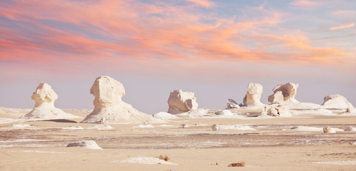 Bílá poušť, Egypt. (Foto: Shutterstock.com)