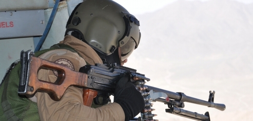 Český voják v Afghánistánu (ilustrační foto).