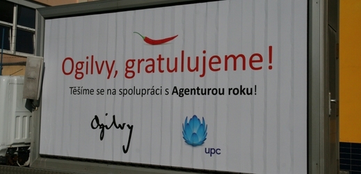 Agentura Ogilvy & Mather zajišťuje služby pro UPC.