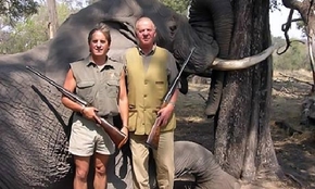 Juan Carlos se zranil na lovu slonů.