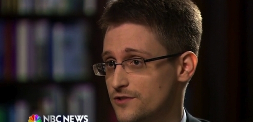 Edward Snowden během nedávného rozhovoru pro televizní stanici NBC. 