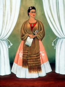Autoportrét Fridy Kahlo z roku 1937.