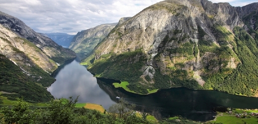 Nærøyfjord, Norsko. (Foto: Shutterstock.com)  