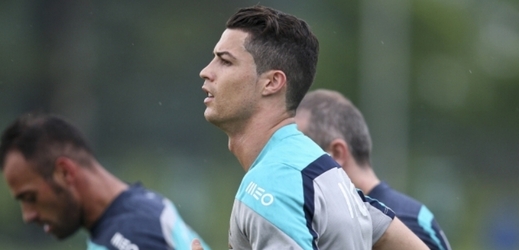 Portugalská hvězda Cristiano Ronaldo.