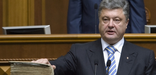 Nový ukrajinský prezident Petro Porošenko.