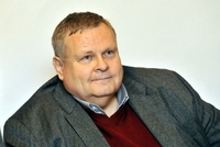 Podle obžaloby se Petr Michek provinil tím, že ředitele brněnského studia České televize Karla Buriana (na snímku) označil za spolupracovníka zločinců.