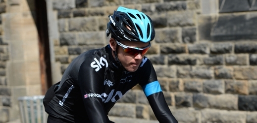 Cyklista Chris Froome.