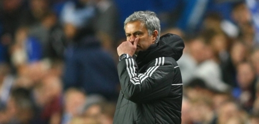 Trenér fotbalistů Chelsea José Mourinho.