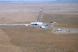 Jedna ze dvou observatoří LIGO.