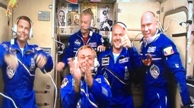 Posádka ISS.