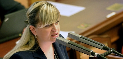 Poslankyně Zuzana Kailová (ČSSD).