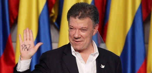 Současný kolumbijský prezident Juan Manuel Santos povede zemi i v dalším funkčním období.