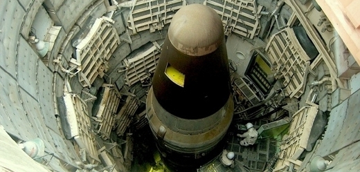 Ruské jaderné silo.