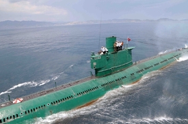 Ponorka z třídy Romeo.