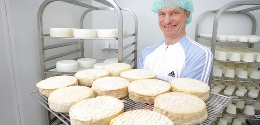 Bývalý truhlář David Kolman je dnes majitelem sýrárny.