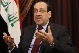 Irácký premiér Málikí.