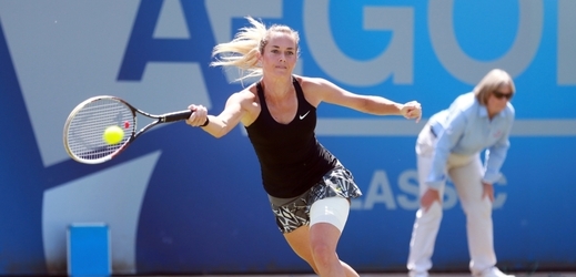 Tenistka Klára Koukalová dokázala podruhé za sebou dojít do čtvrtfinále.