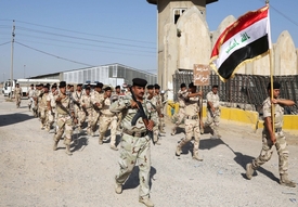 Irácká vláda chce, aby Západ pomohl její armádě.