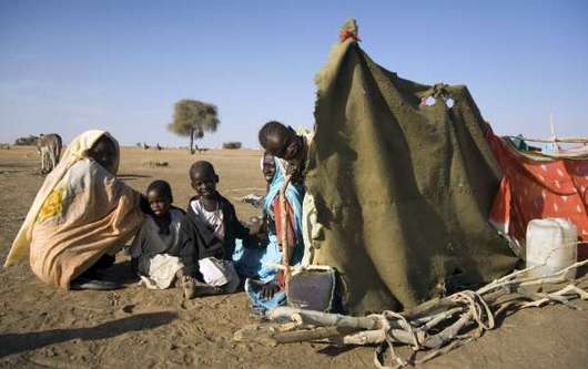 Súdánští uprchlíci v Keni.