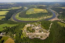 Pevnost Königstein.