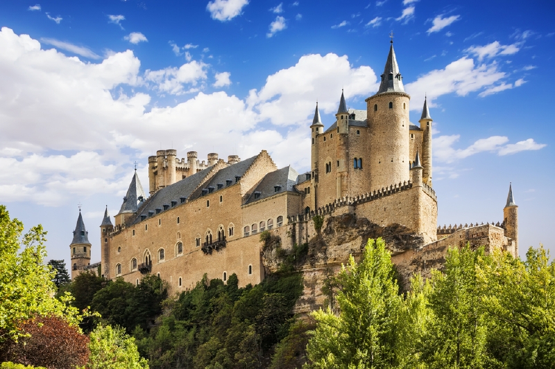Alcazar de Segovia, Španělsko. (Foto: Shutterstock.com)