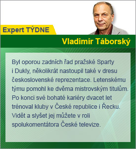 Fotbalový expert Vladimír Táborský.
