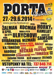 Oficiální plakát festivalu Porta.