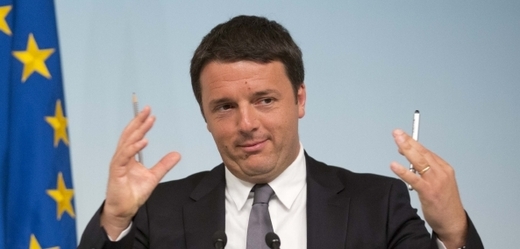 Italský premiér Matteo Renzi netrpí nedostatkem ambicí.
