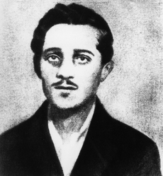 Bosenskosrbský politický aktivista Gavrilo Princip, který spáchal atentát na následníka trůnu.