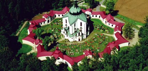 Kostel sv. Jana Nepomuckého na Zelené hoře.