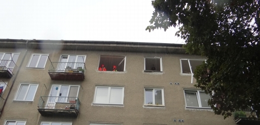 Výbuch domu v Havířově.