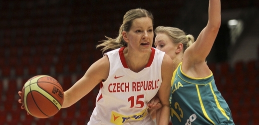 Kapitánkou českých basketbalistek na mistrovství světa bude nejzkušenější členka týmu Eva Vítečková.